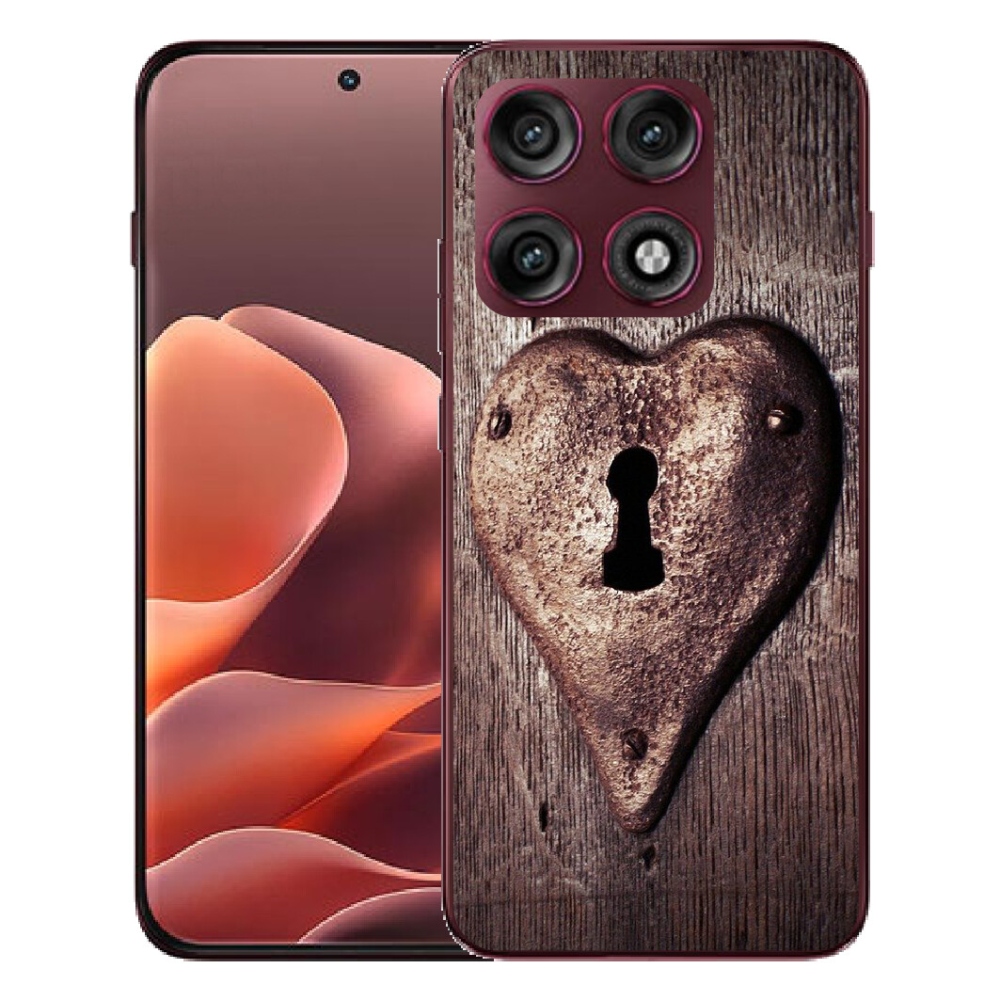 mmCase géltok a Motorola Edge 70 Pro-hoz – szív alakú zárral