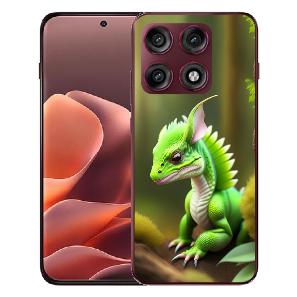 mmCase géltok a Motorola Edge 70 Pro-hoz – zöld sárkány