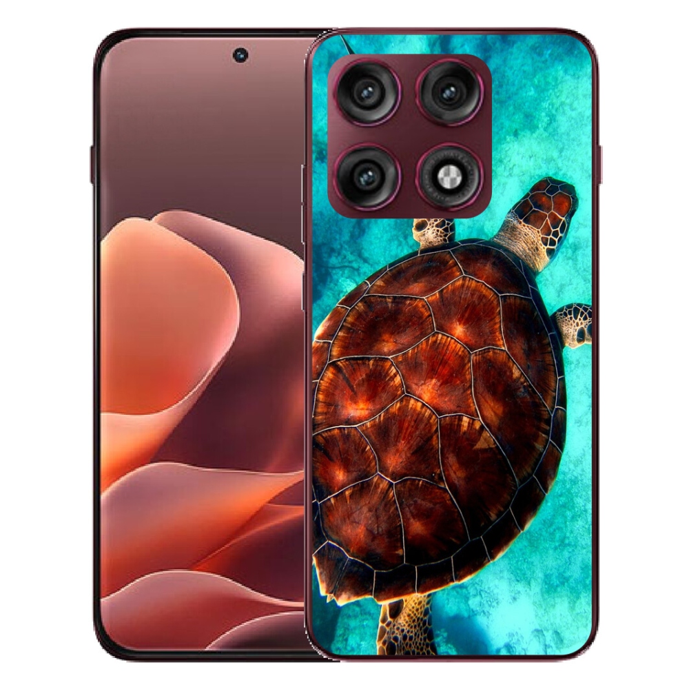 mmCase gél tok a Motorola Edge 70 Pro-hoz – teknős