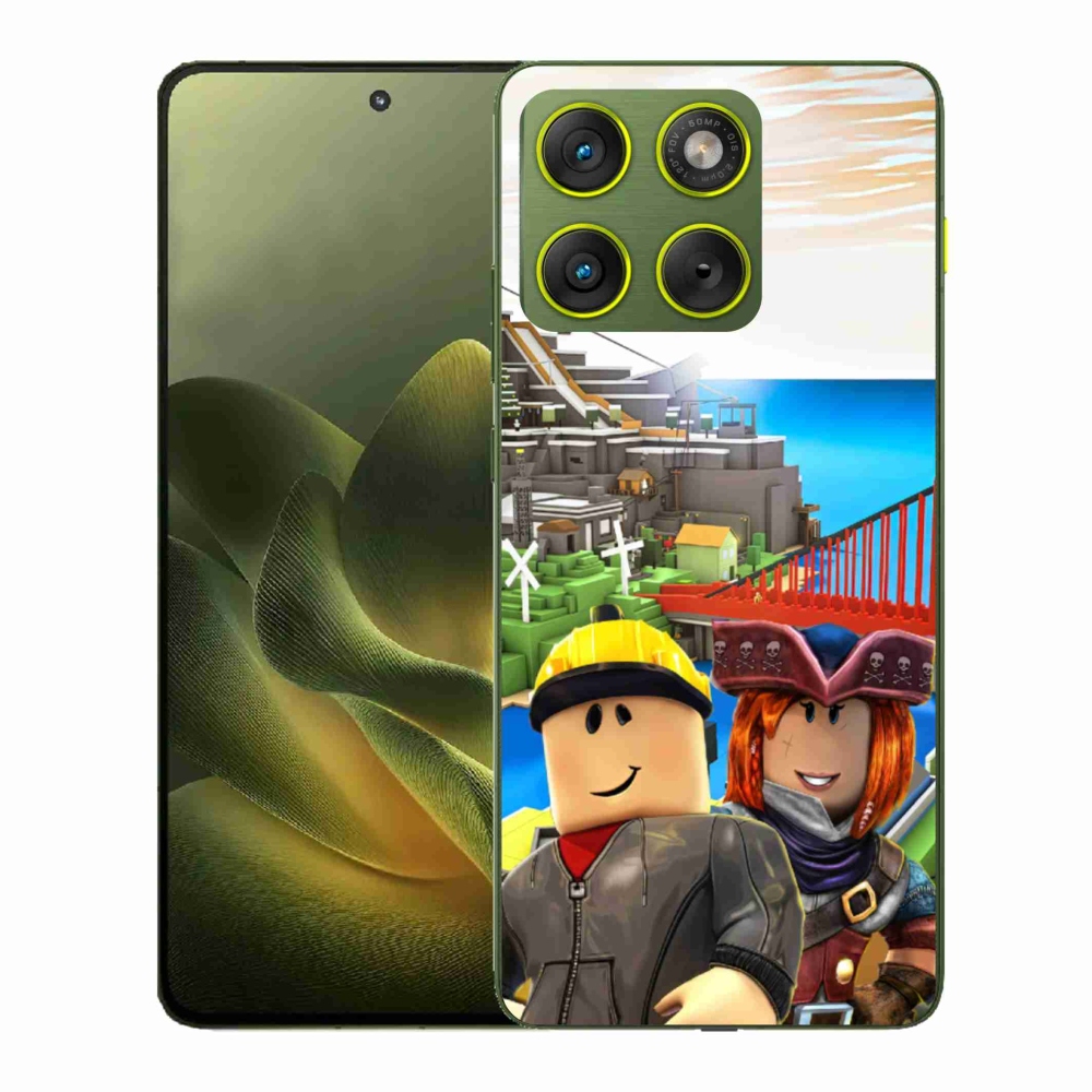 Zselés borítás mmCase a Motorola Edge 70 készülékhez - roblox 1