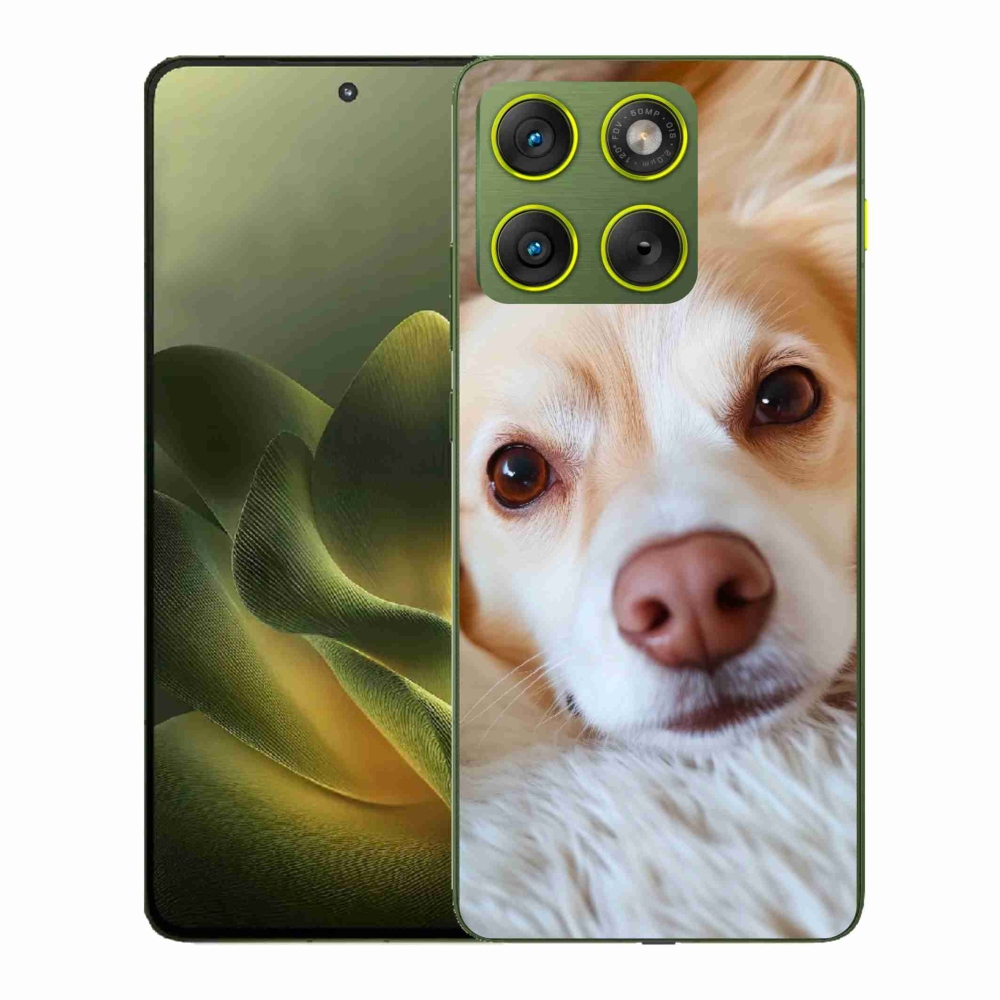 Zselés borítás mmCase a Motorola Edge 70 készülékhez - Aranyos csivava