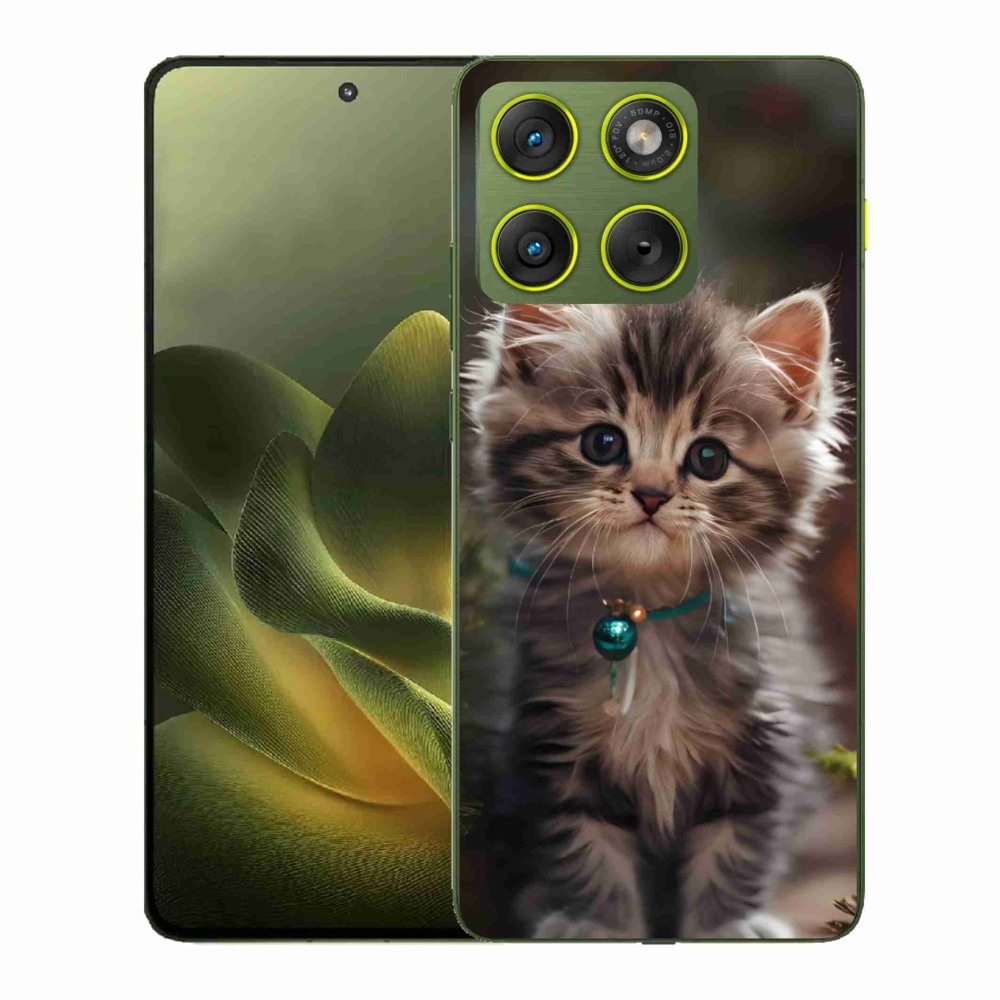 Gél borítás mmCase a Motorola Edge 70 készülékhez - aranyos cica 11