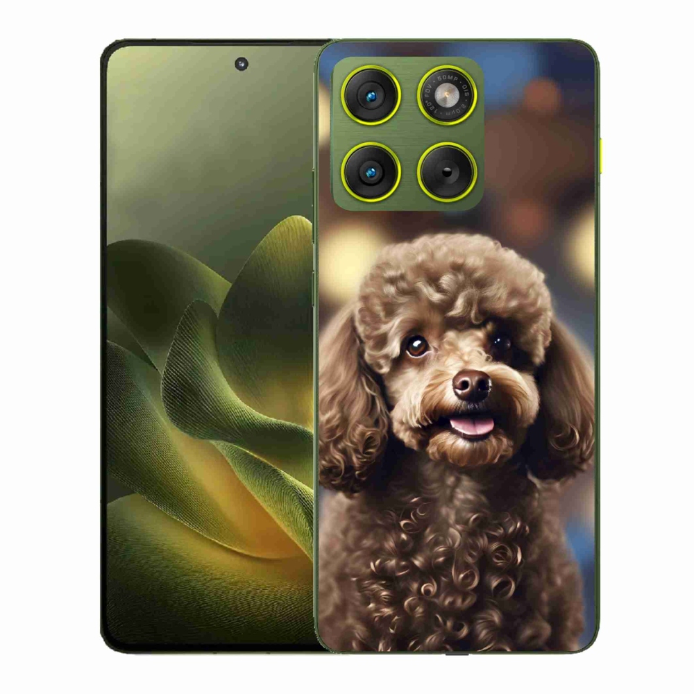 Zselés borítás mmCase a Motorola Edge 70 készülékhez - aranyos uszkár