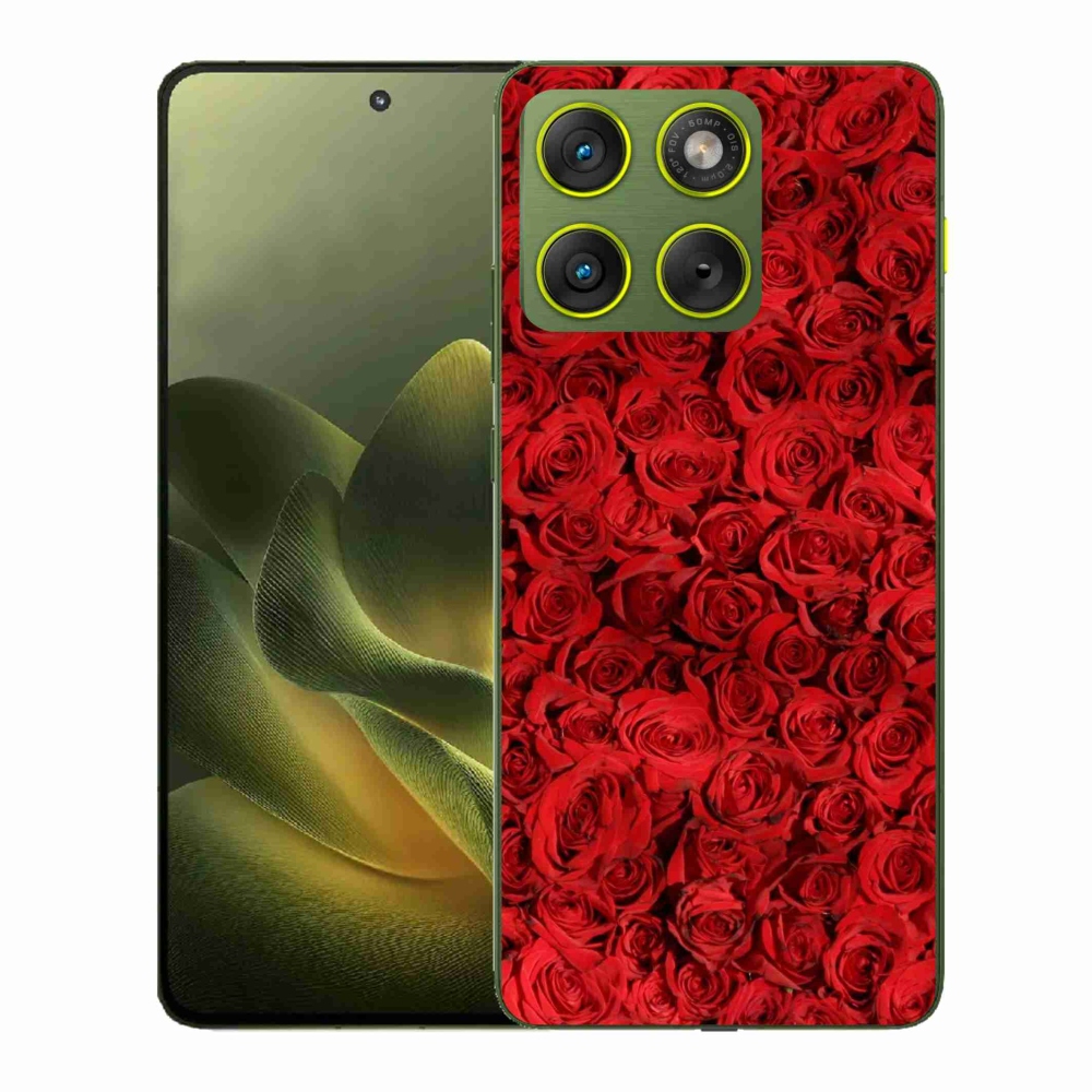 Zselés borítás mmCase a Motorola Edge 70 készülékhez - rózsaszínű