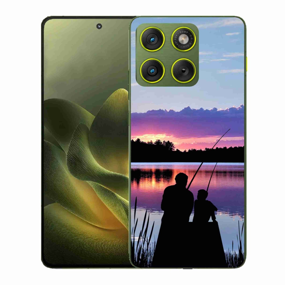 Zselés borítás mmCase a Motorola Edge 70-hez - halászat 2
