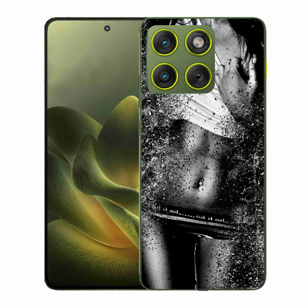 Zselés borítás mmCase a Motorola Edge 70 készülékhez - szexi nő 1