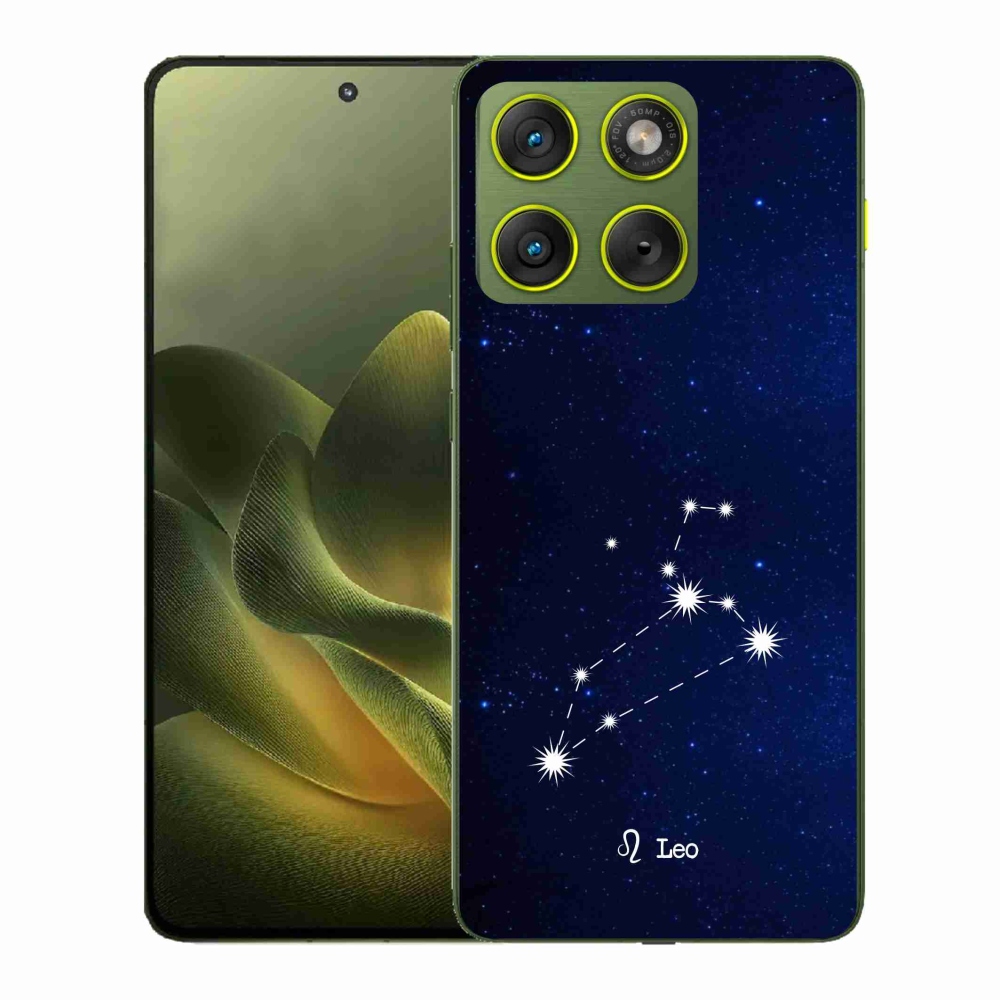 Zselés borítás mmCase a Motorola Edge 70 készülékhez - Lion constellation
