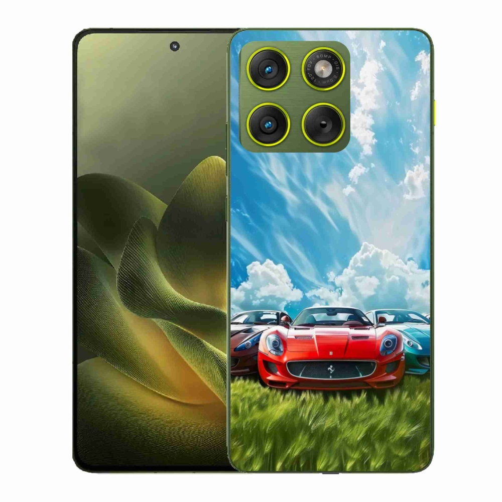 Zselés borítás mmCase a Motorola Edge 70-hez - sportkocsikhoz