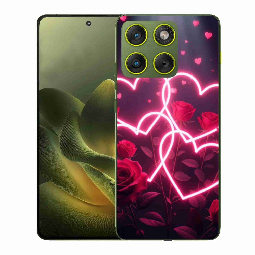Gél védőburkolat mmCase a Motorola Edge 70 készülékhez - Szerelem szíve