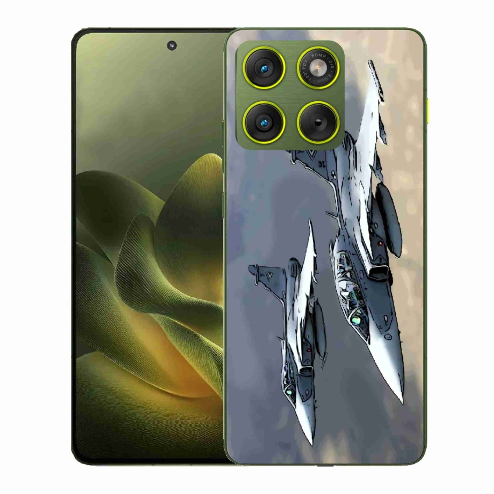 Zselés borítás mmCase a Motorola Edge 70-hez - vadászgépek