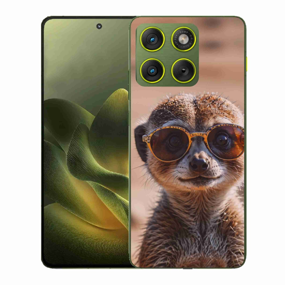Zselés borítás mmCase a Motorola Edge 70 készülékhez - stílusos surikata