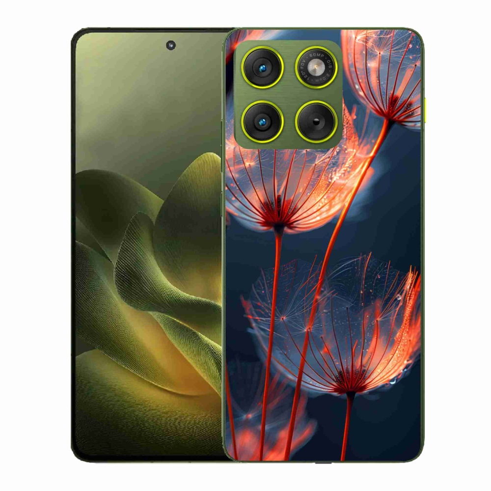 Zselés borítás mmCase a Motorola Edge 70 készülékhez - világító pehely