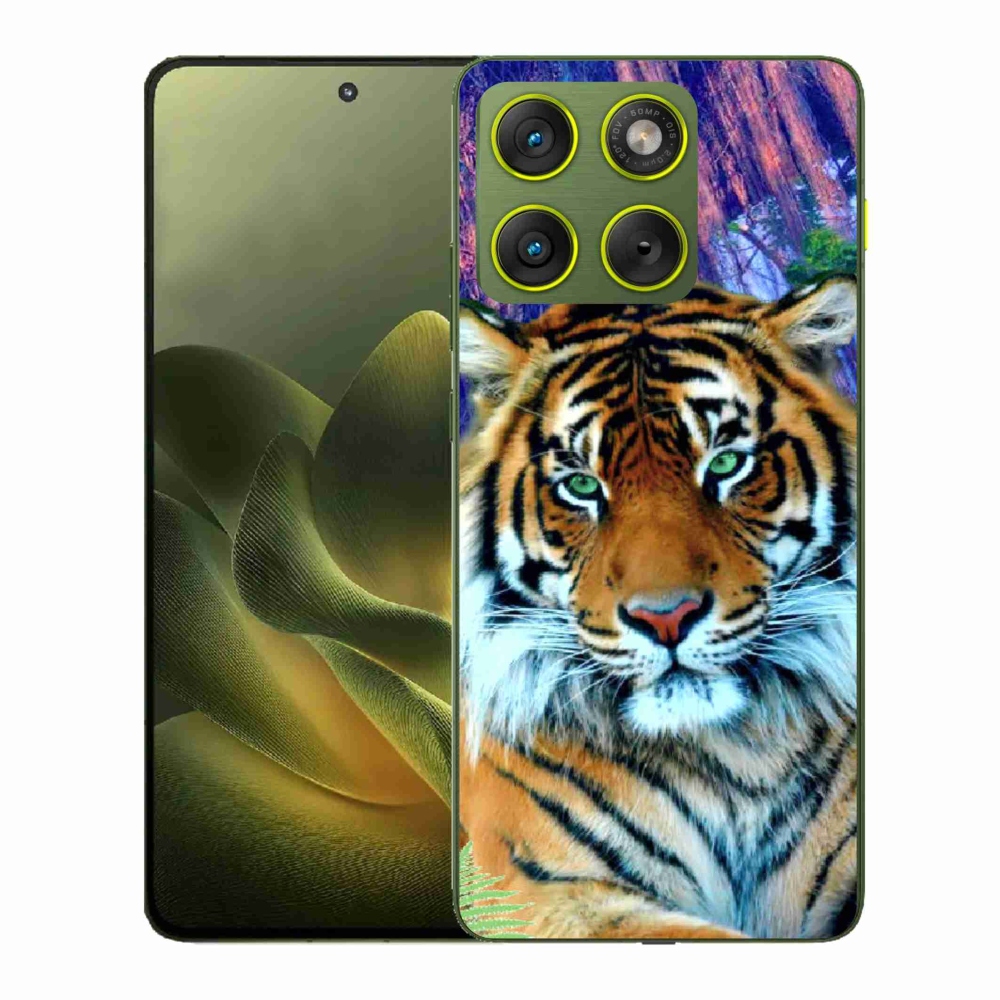 Zselés borítás mmCase a Motorola Edge 70-hez - tigris