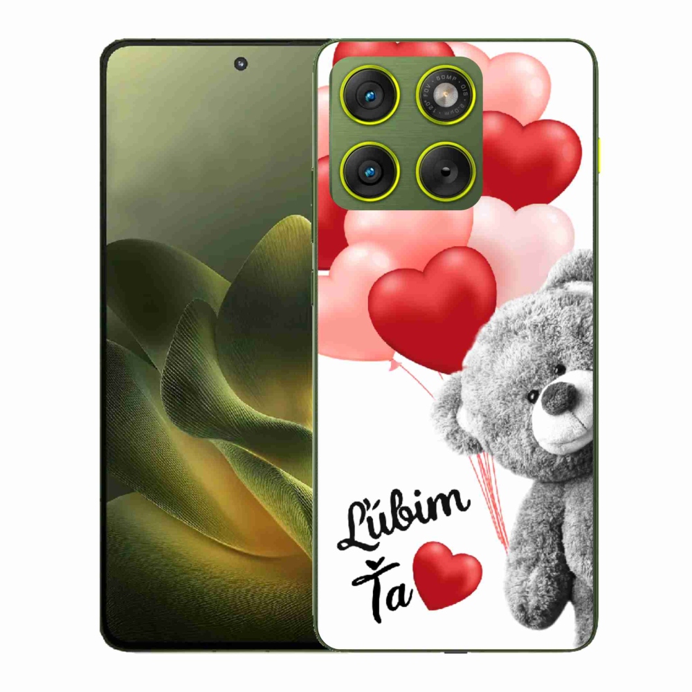 Zselés borítás mmCase a Motorola Edge 70 készülékhez - I love you en