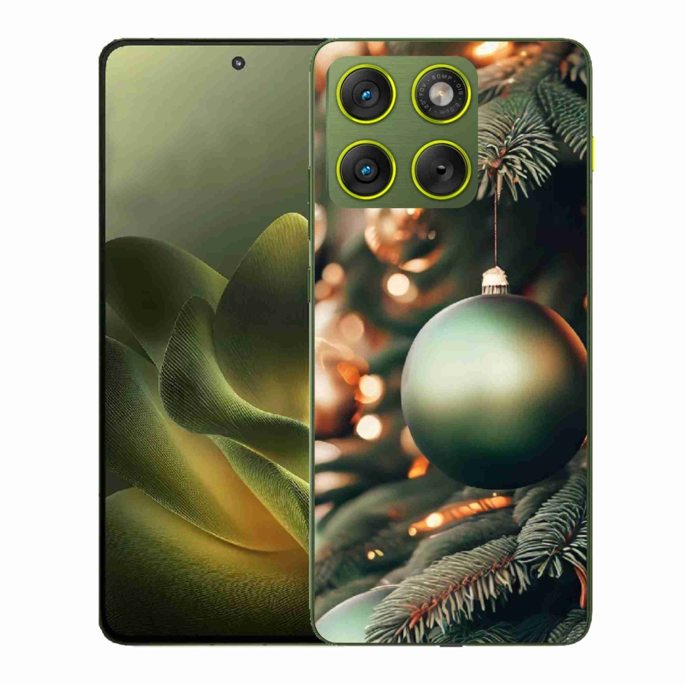 Zselés borítás mmCase a Motorola Edge 70 készülékhez - karácsonyi dekoráció 1