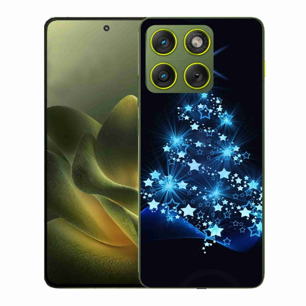 Zselés borítás mmCase a Motorola Edge 70 készülékhez - karácsonyfa