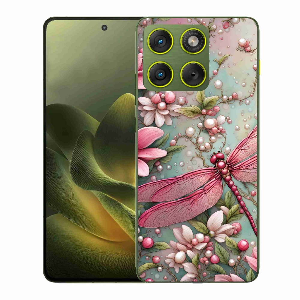 Zselés borítás mmCase a Motorola Edge 70 készülékhez - szitakötő