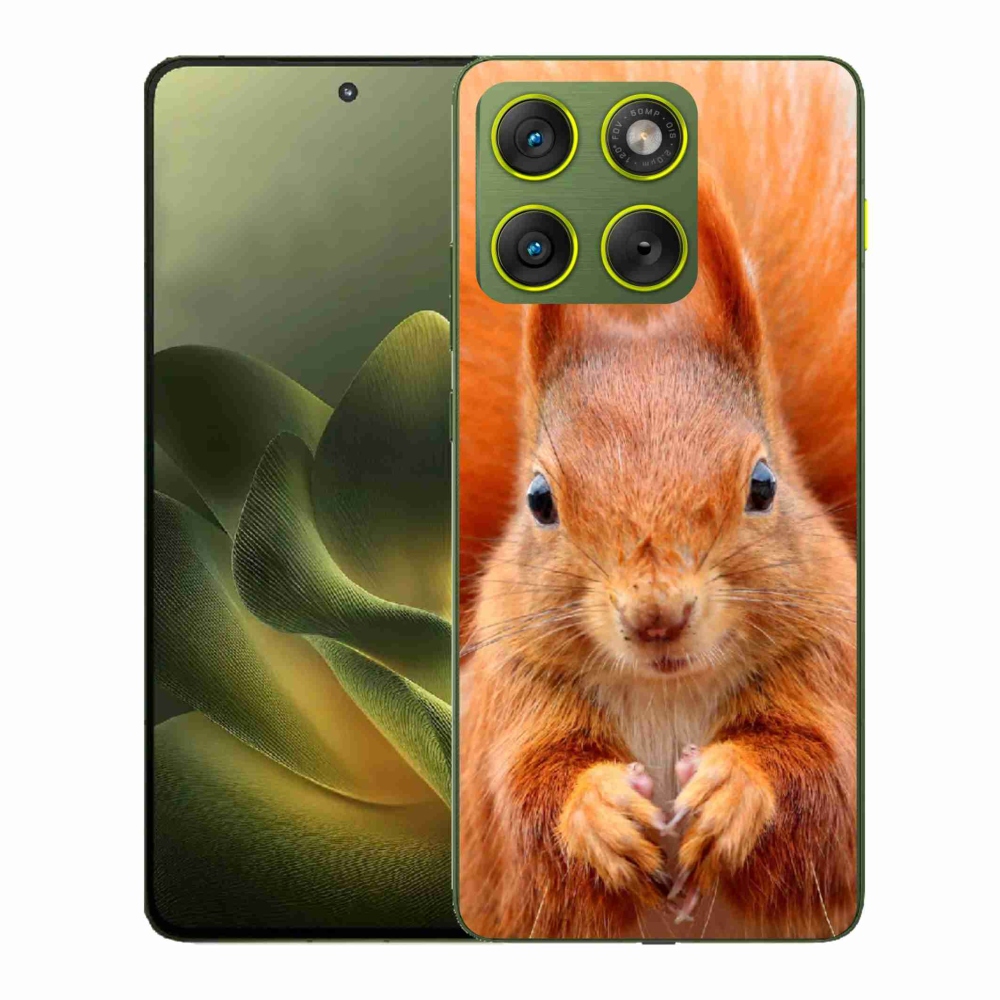 Zselés borítás mmCase a Motorola Edge 70 készülékhez - mókus