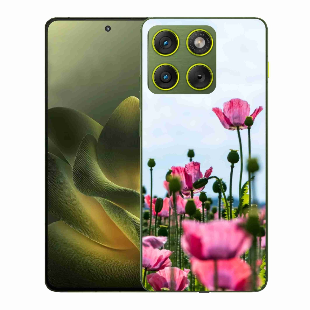 Zselés borítás mmCase a Motorola Edge 70 készülékhez - mákos színű