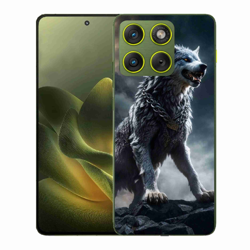 Zselés borítás mmCase a Motorola Edge 70 készülékhez - farkas 1