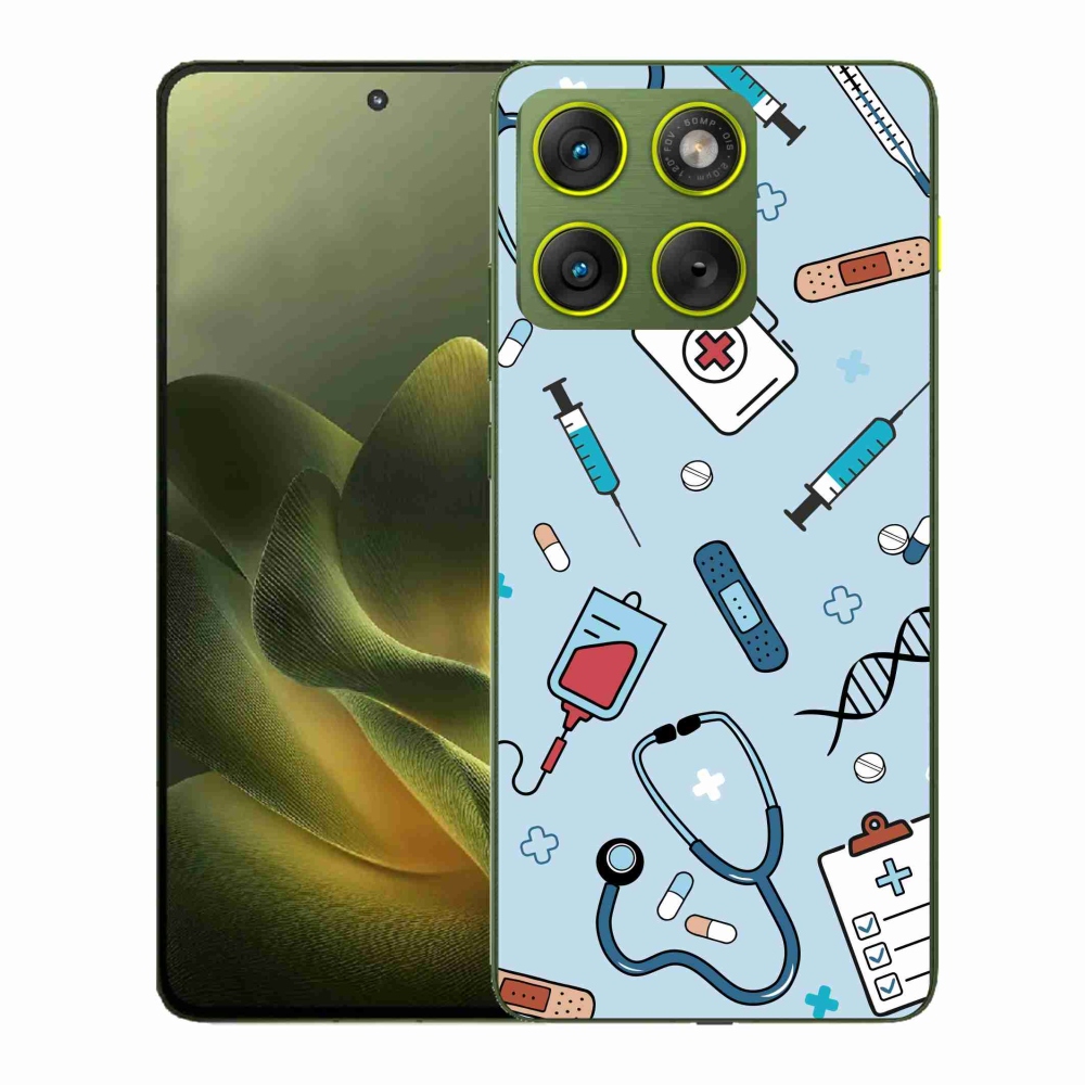 Zselés borítás mmCase a Motorola Edge 70 készülékhez - egészség 1