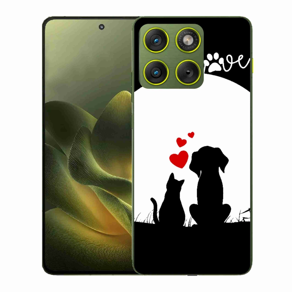 Zselés borítás mmCase a Motorola Edge 70 készülékhez - állatszerelem