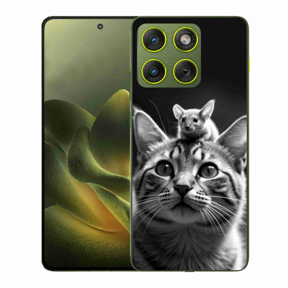 Zselés borítás mmCase Motorola Edge 70 - állati barátság 2