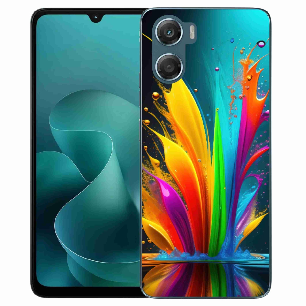 Zselés borítás mmCase a Motorola G06/G06 Power készülékhez - absztrakt motívum 1