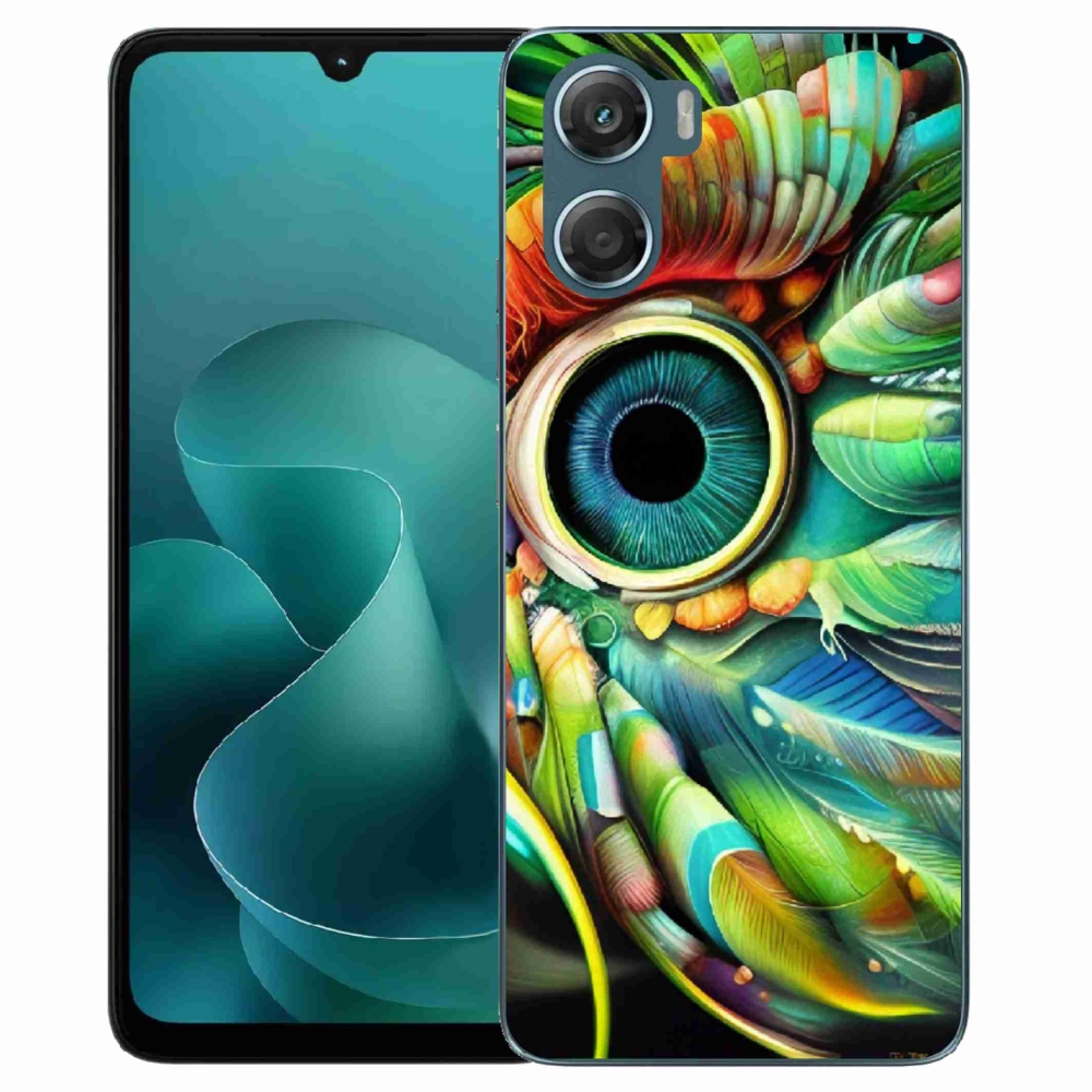 Zselés borítás mmCase a Motorola G06/G06 Power készülékhez - absztrakt motívum 18