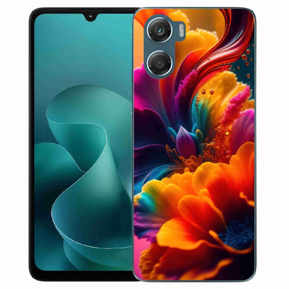 Zselés borítás mmCase a Motorola G06/G06 Power készülékhez - absztrakt motívum 2