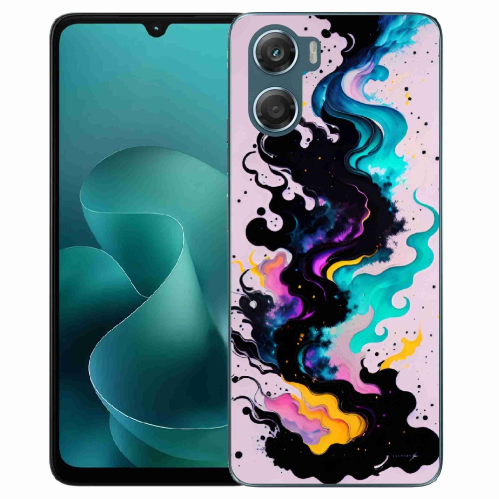 Zselés borítás mmCase a Motorola G06/G06 Power készülékhez - absztrakt motívum 4