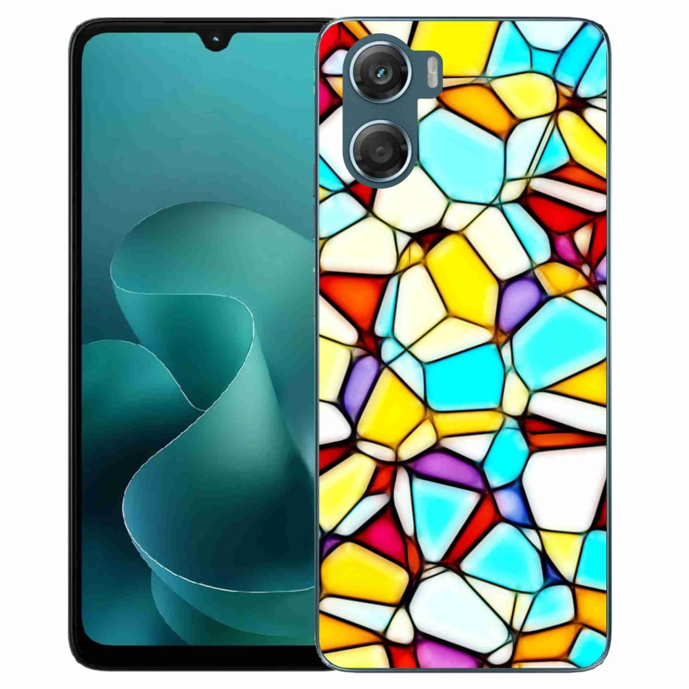 Zselés borítás mmCase a Motorola G06/G06 Power készülékhez - absztrakt motívum 40