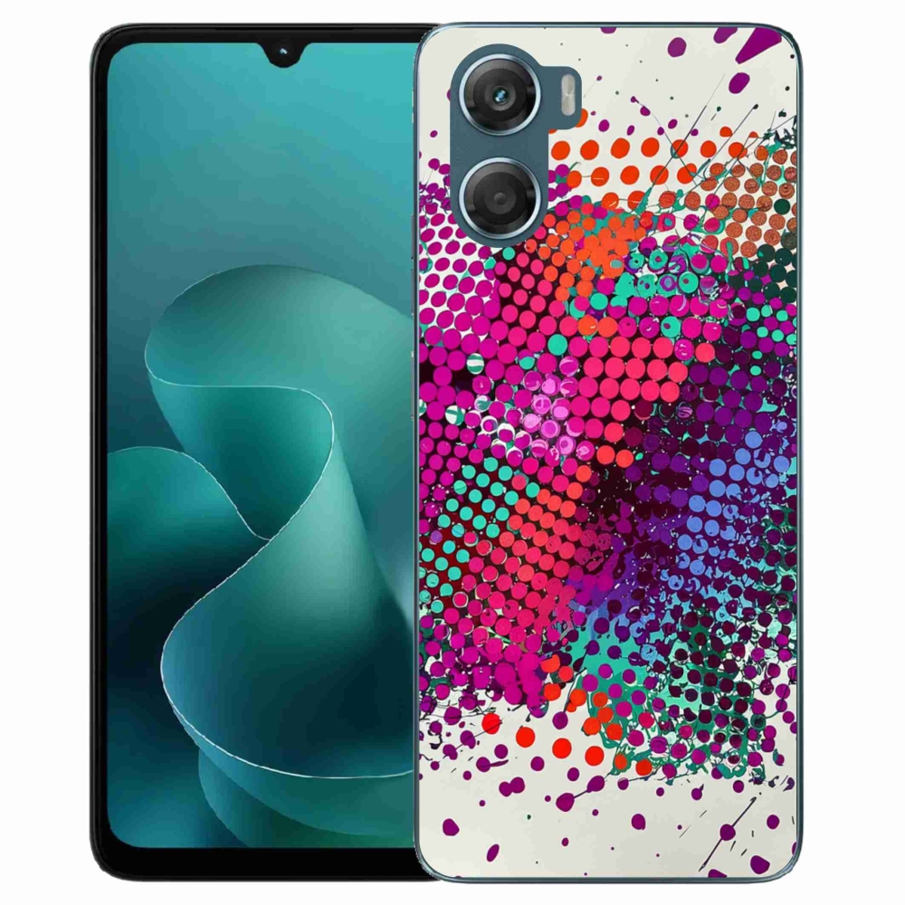 Zselés borítás mmCase a Motorola G06/G06 Power készülékhez - absztrakt motívum 65