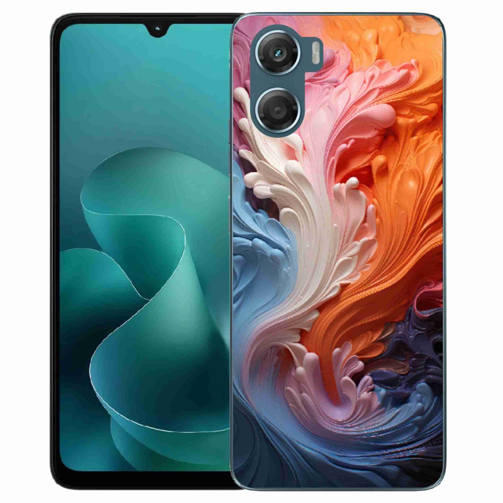 Gél borítás mmCase a Motorola G06/G06 Power készülékhez - absztrakt motívum 8