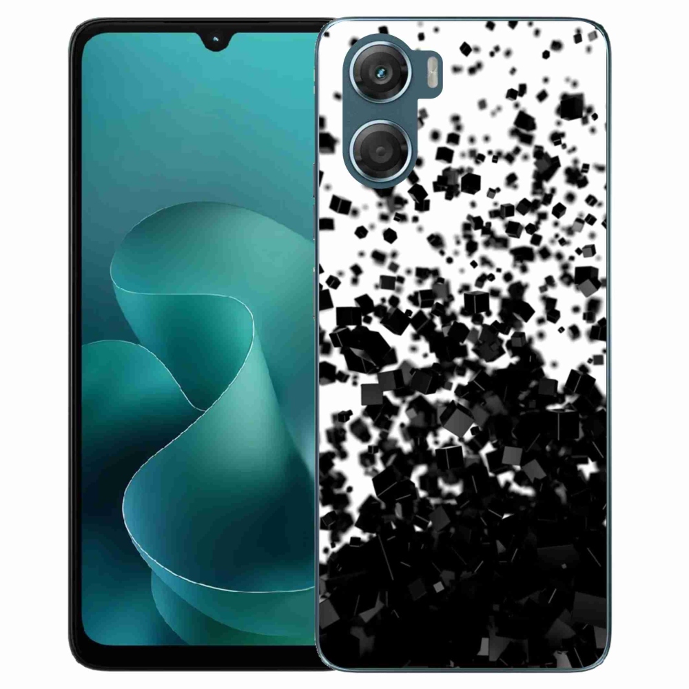 Zselés borítás mmCase a Motorola G06/G06 Power készülékhez - absztrakt minta 1
