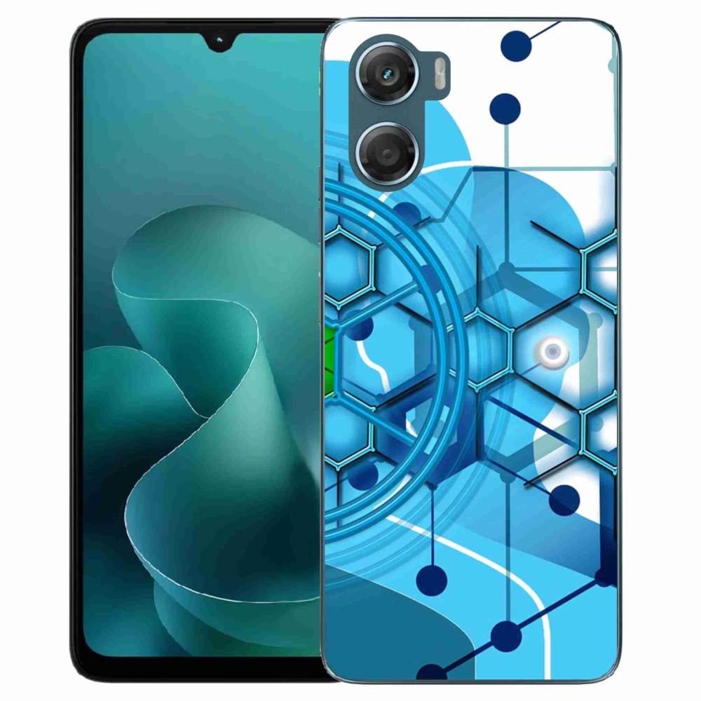 Zselés borítás mmCase a Motorola G06/G06 Power készülékhez - absztrakt minta 2