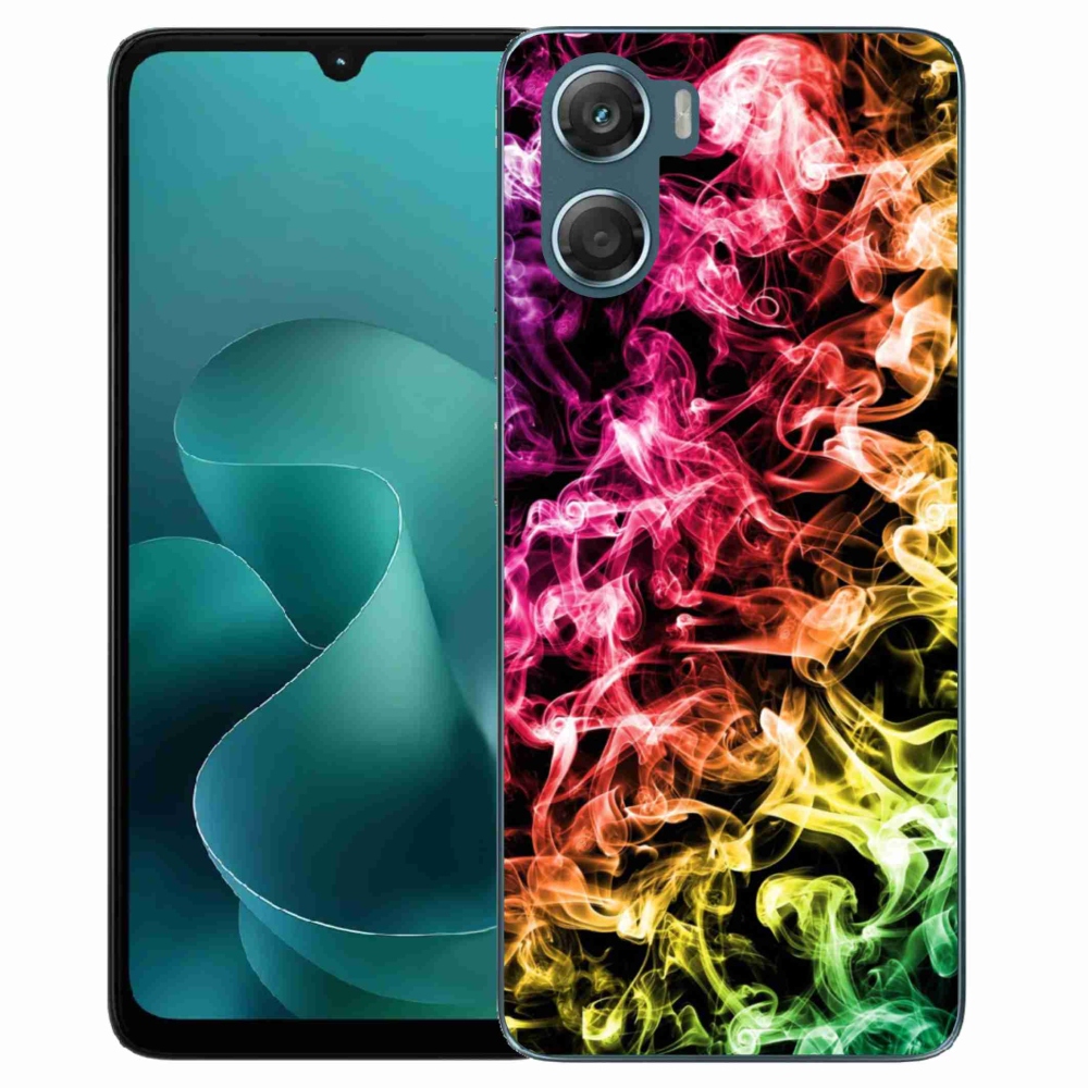 Zselés tok mmCase a Motorola G06/G06 Power készülékhez - absztrakt minta 6