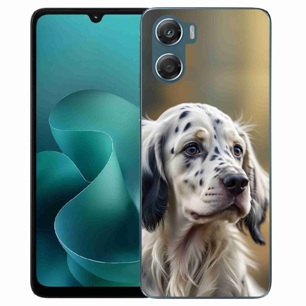 Zselés borítás mmCase a Motorola G06/G06 Power készülékhez - English Setter