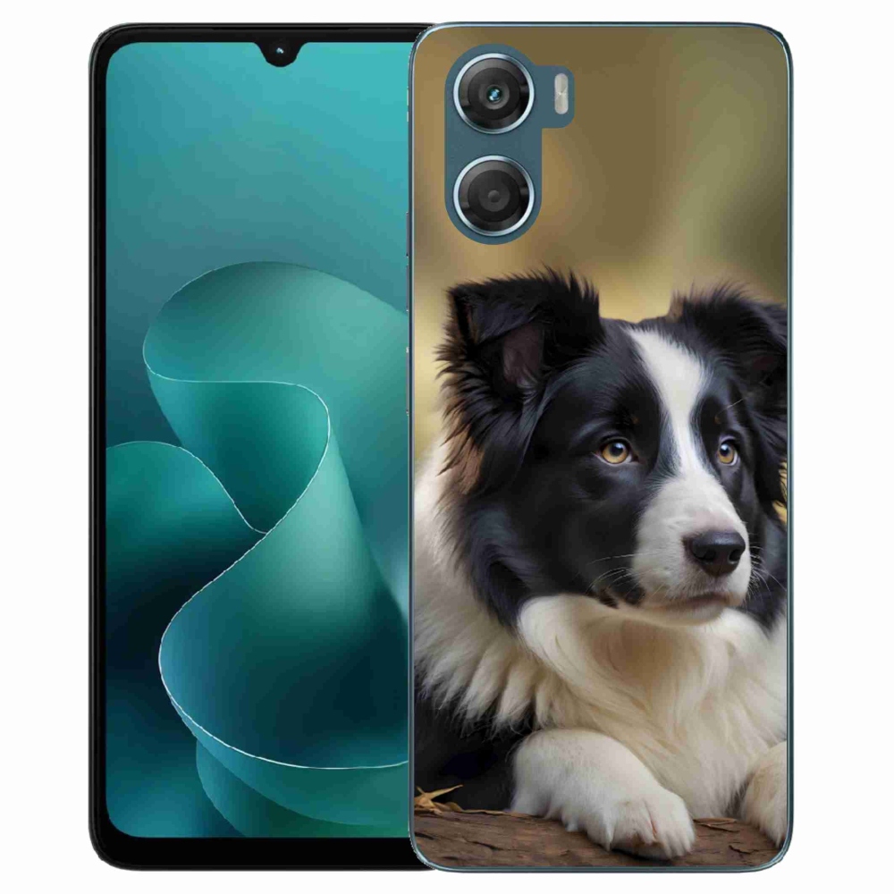 Zselés borítás mmCase a Motorola G06/G06 Power készülékhez - border colie 2