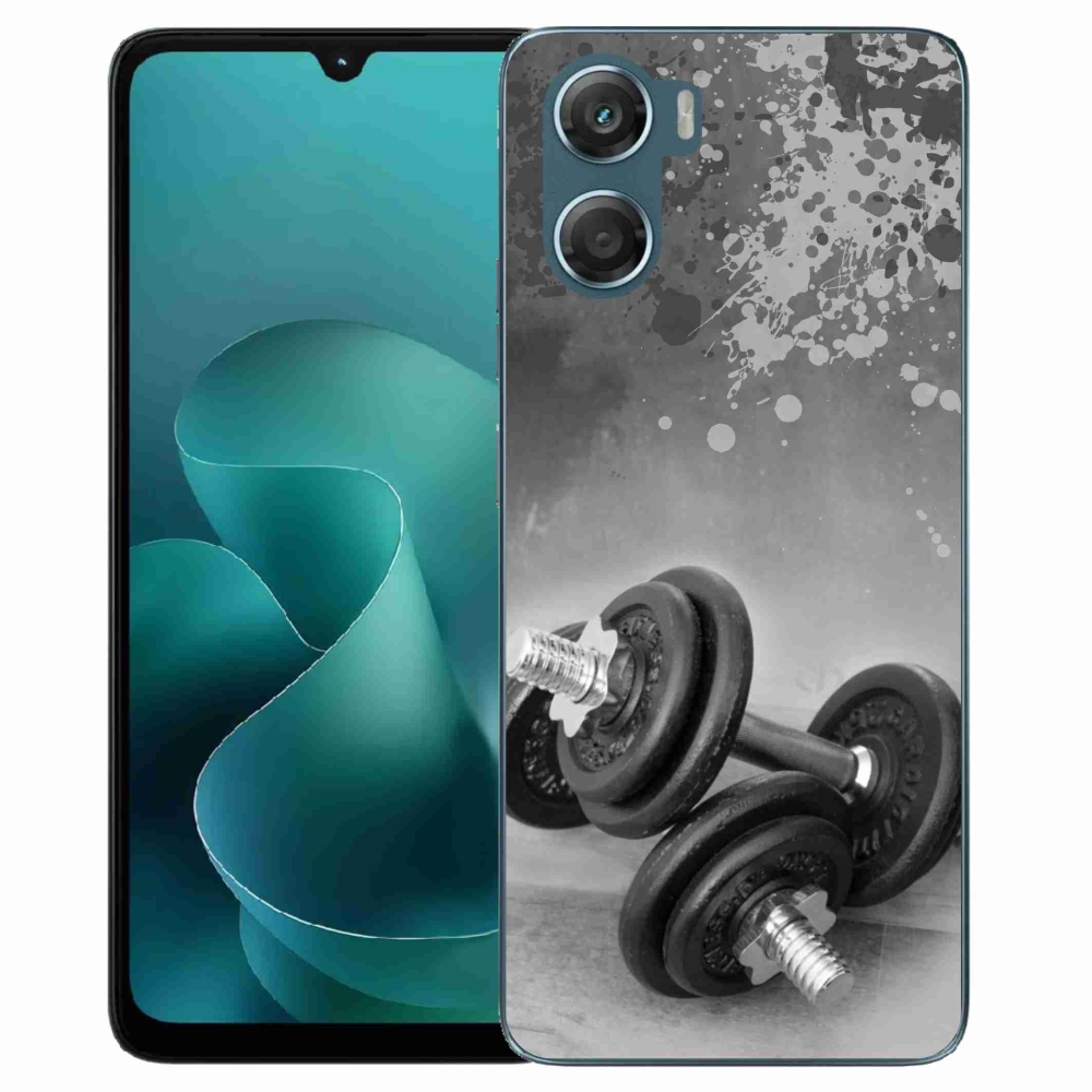 Zselés borítás mmCase a Motorola G06/G06 Power készülékhez - súlyzók 1