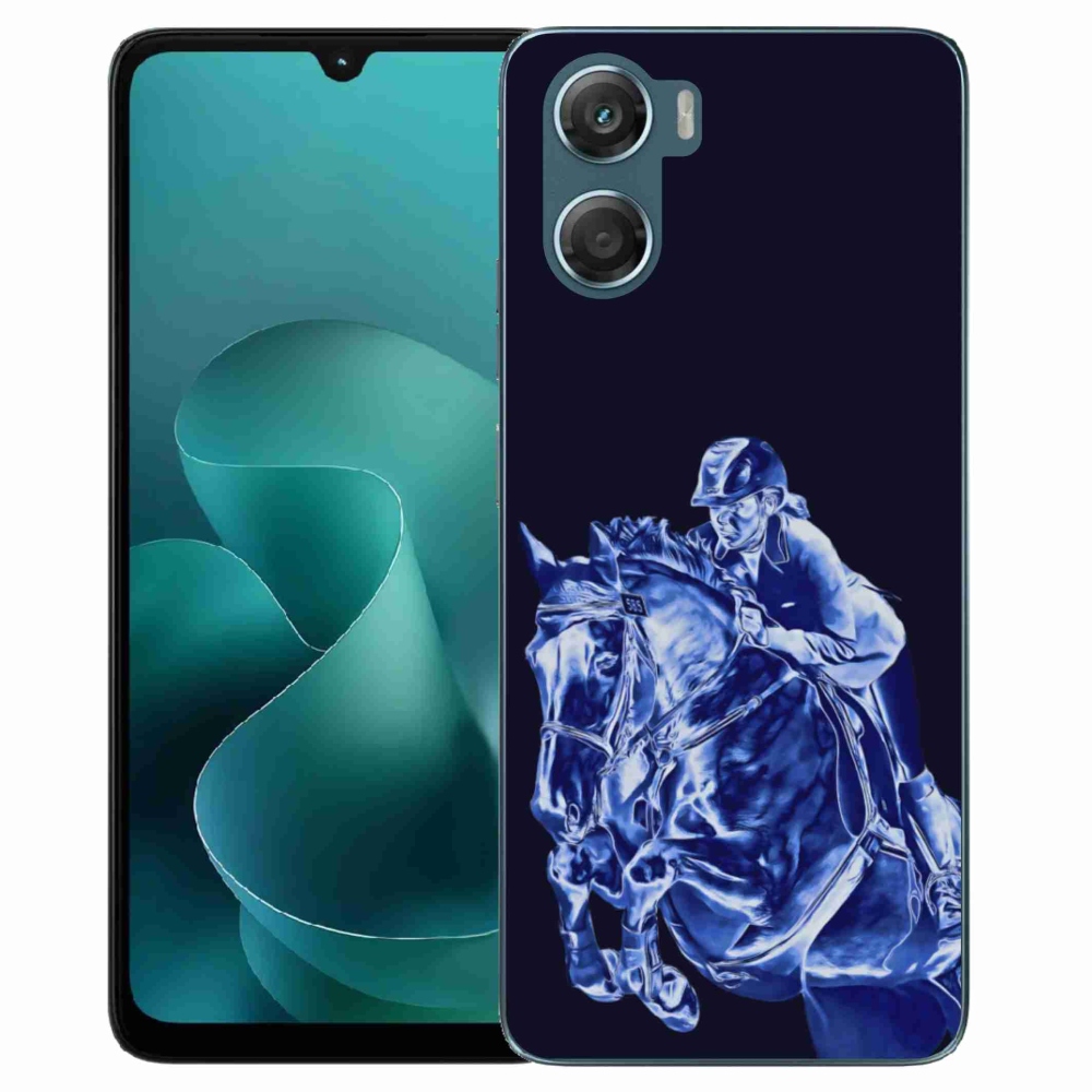 Zselés borítás mmCase a Motorola G06/G06 Power készülékhez - versenyló