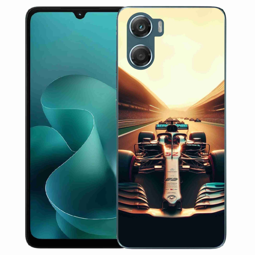 Zselés borítás mmCase a Motorola G06/G06 Power készülékhez - formula 1