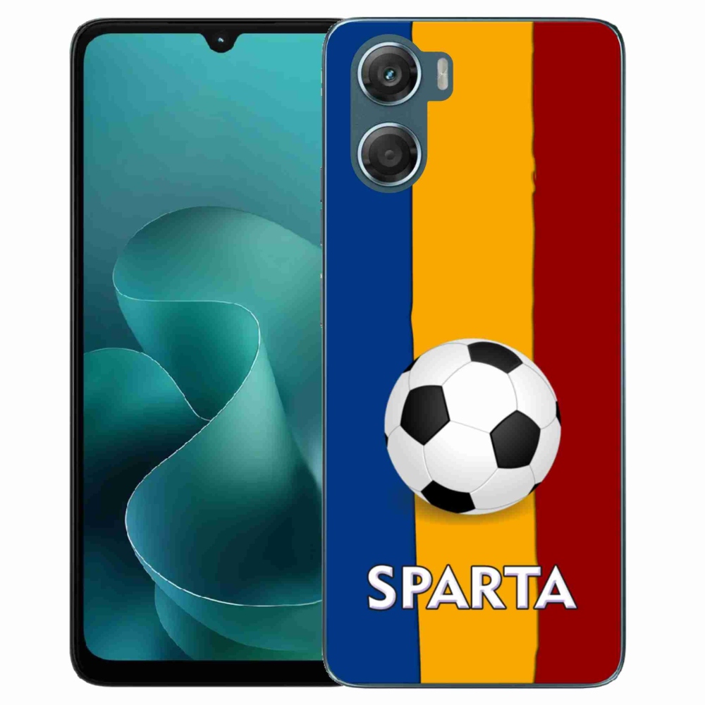 Zselés borítás mmCase a Motorola G06/G06 Power készülékhez - futball 1