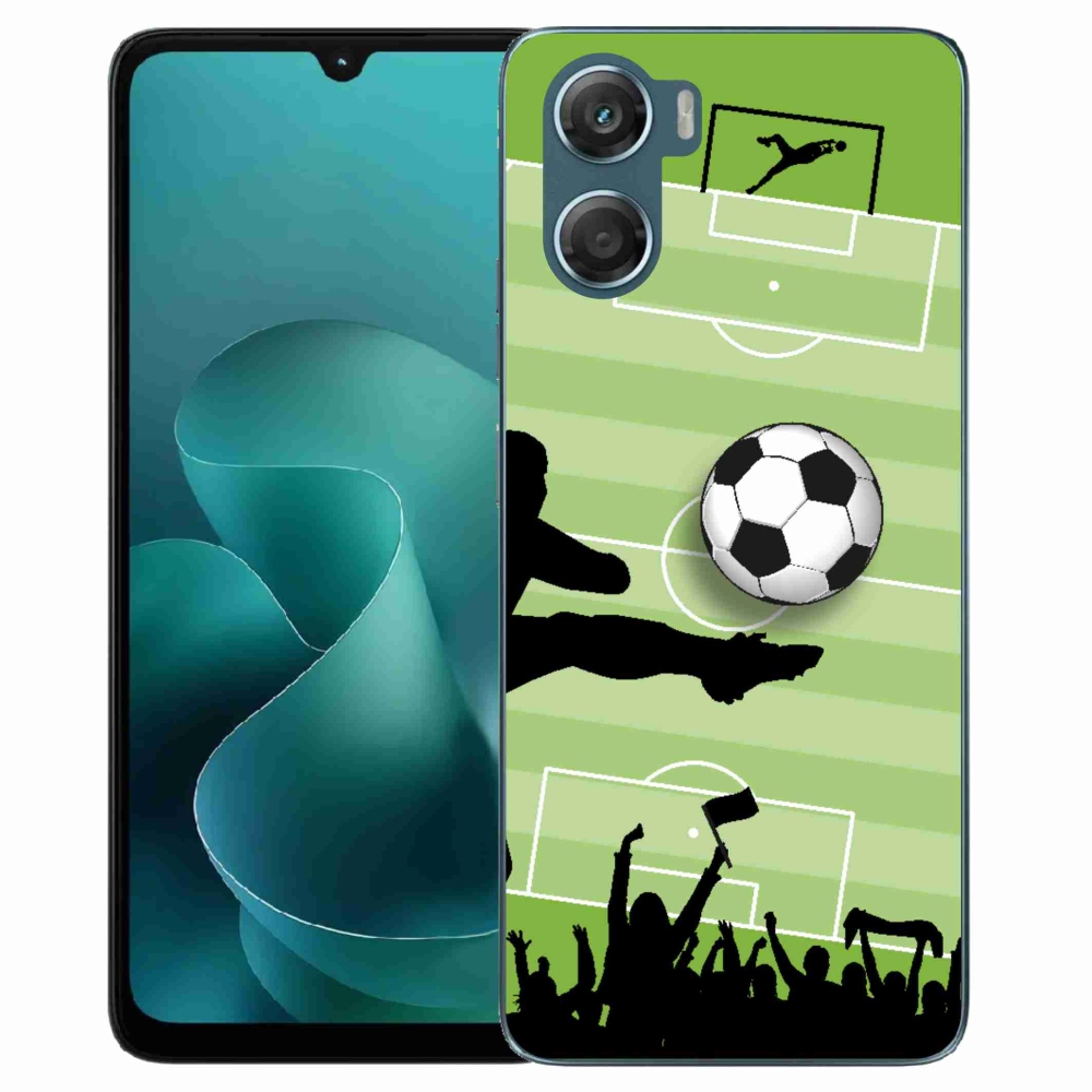 Zselés borítás mmCase a Motorola G06/G06 Power készülékhez - foci 3