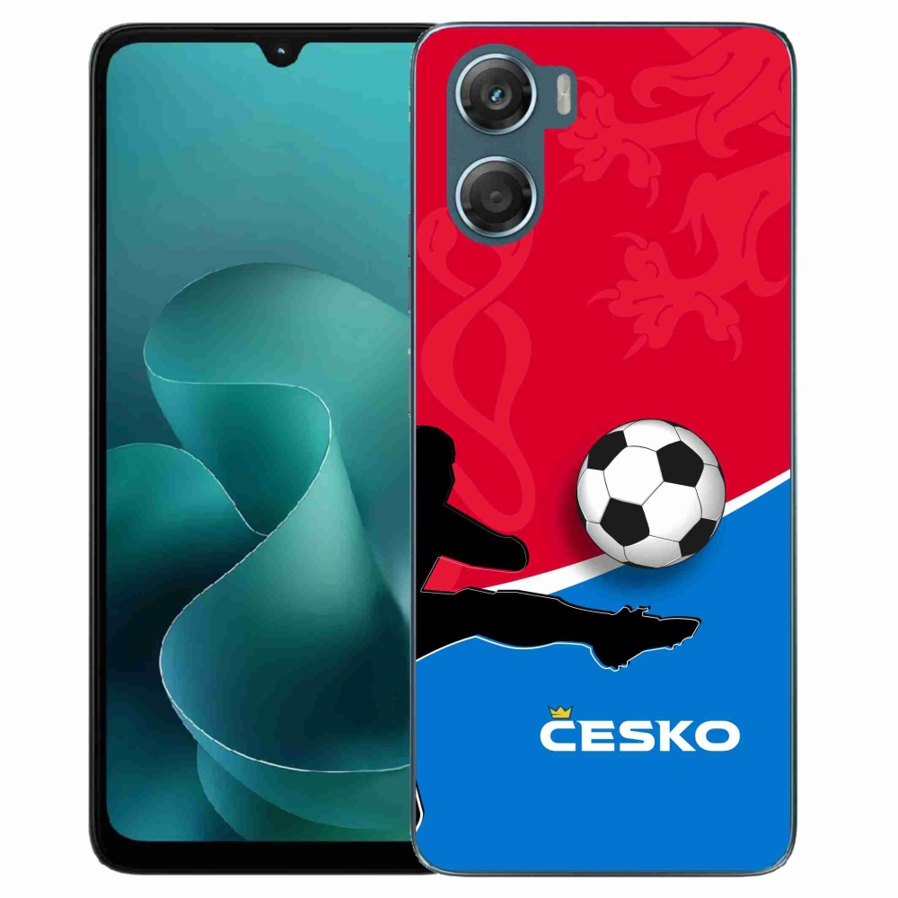 Gél védőburkolat mmCase for Motorola G06/G06 Power - foci Csehország 2