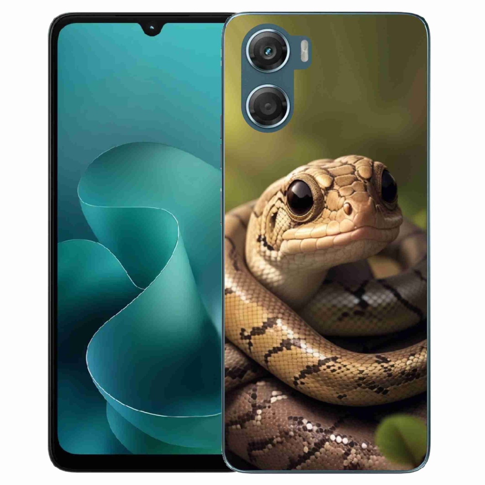 Zselés borítás mmCase a Motorola G06/G06 Power készülékhez - kígyó 1