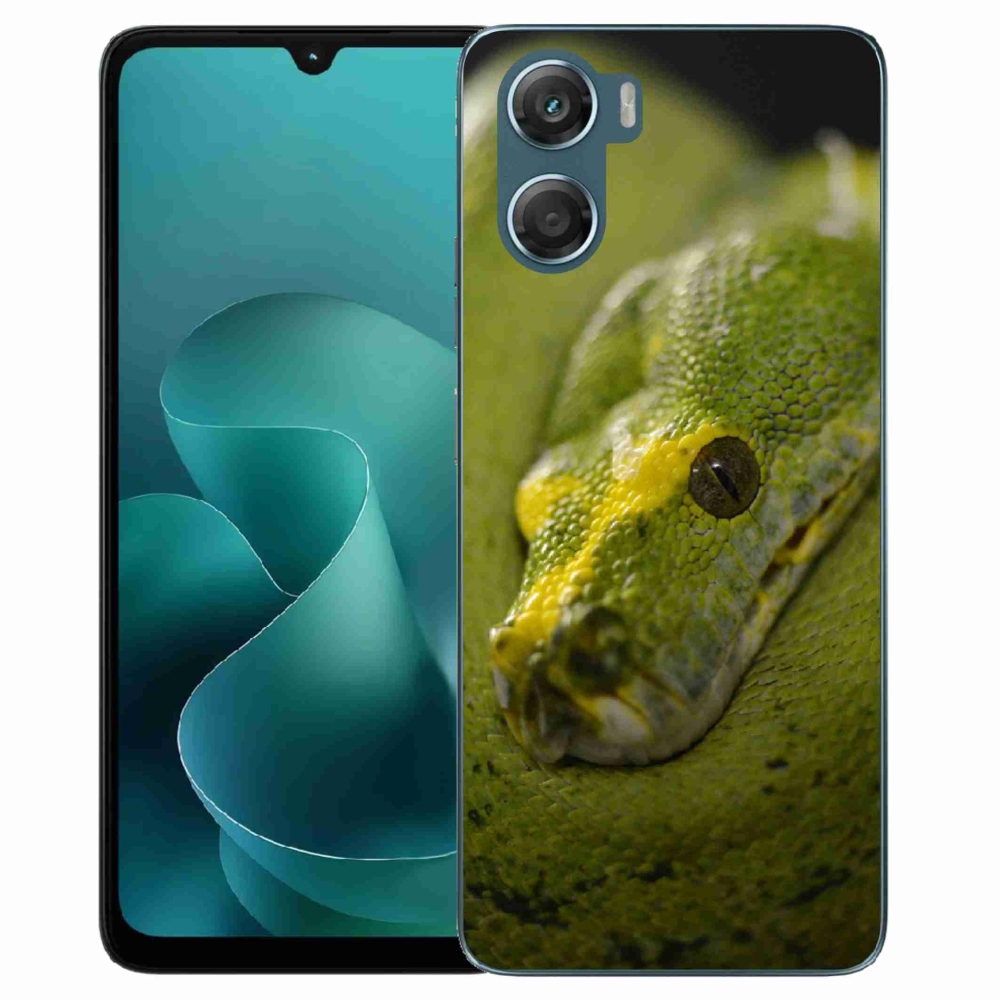 Zselés borítás mmCase a Motorola G06/G06 Power készülékhez - kígyó 2