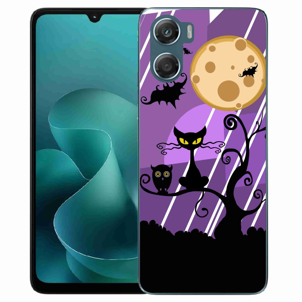 Zselés borítás mmCase a Motorola G06/G06 Power készülékhez - halloween