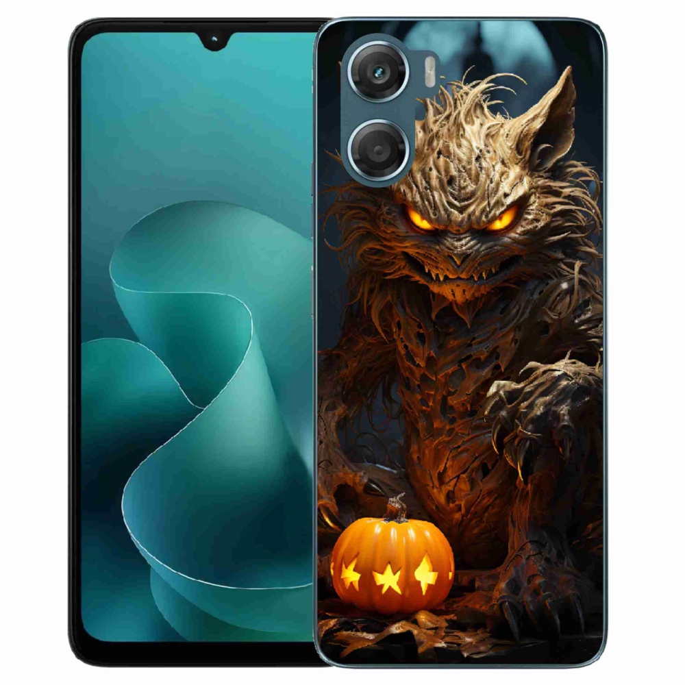 Zselés borítás mmCase a Motorola G06/G06 Power készülékhez - Halloween szörnyeteg
