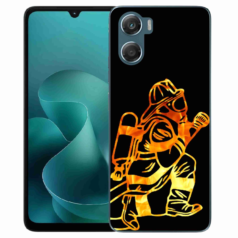 Zselés borítás mmCase a Motorola G06/G06 Power - tűzoltóhoz 1